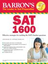 Imagen de portada para Barron's SAT 1600
